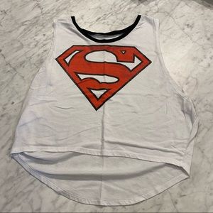 Superman Crop Top